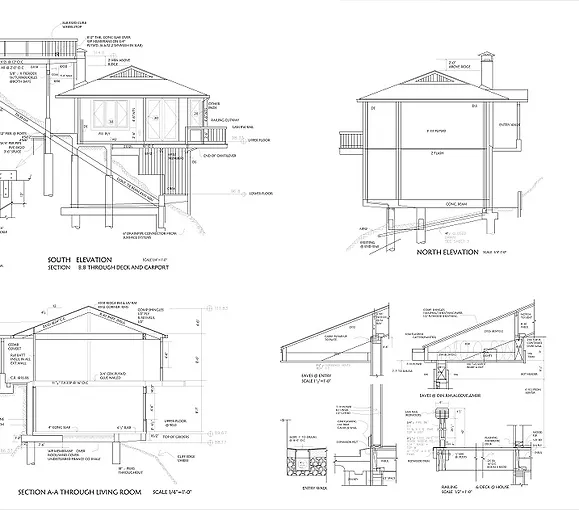 updated floor plan from architectural drafting services