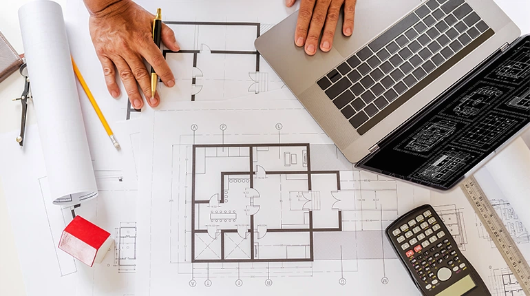 Architectural estimation services example from Unified Studio Architect
