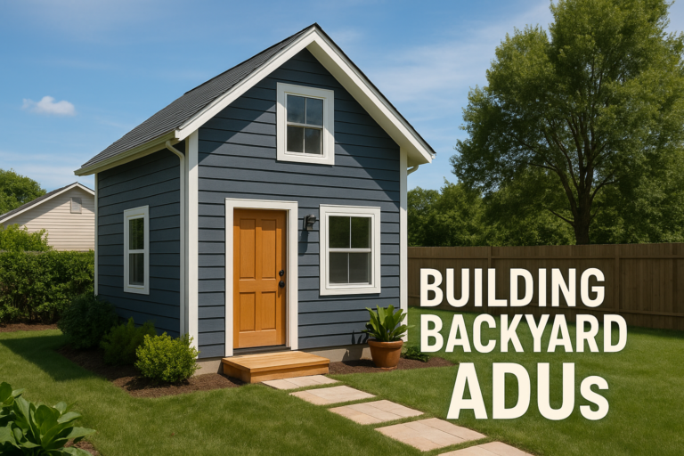 Modern ADU designed by an experienced ADU architect in California