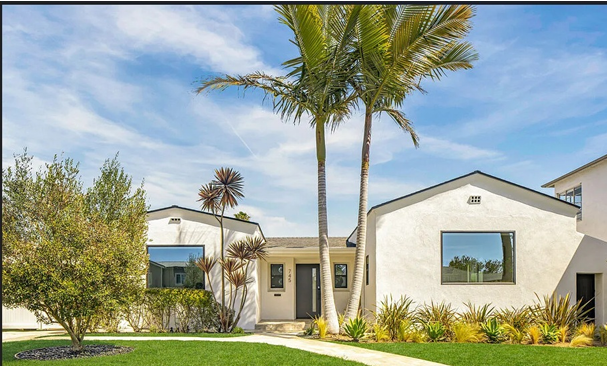 Proposed Architectural Interior Plan Modernization Design Santa Monica California